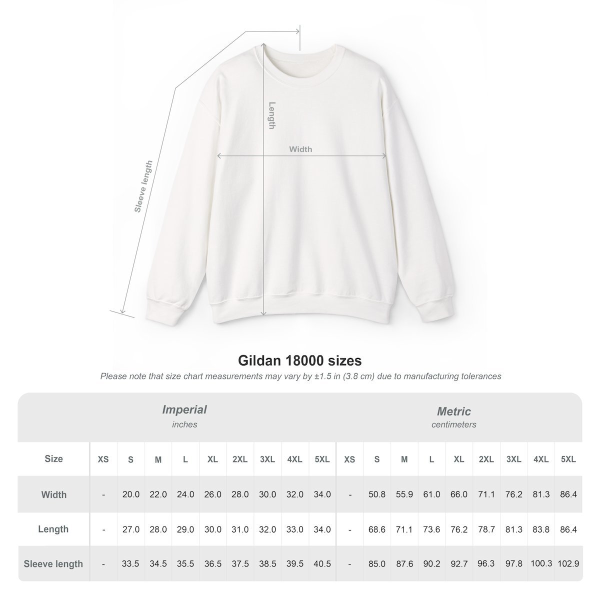 Unisex Funny Black Cat Christmas Sweatshirt | Cute Holiday Gift for Cat Lovers Size Chart